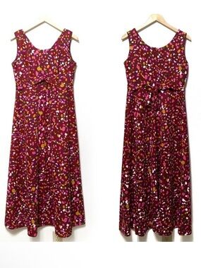 VINTAGE Hawaiian Empire Waist Maxi Dress 14